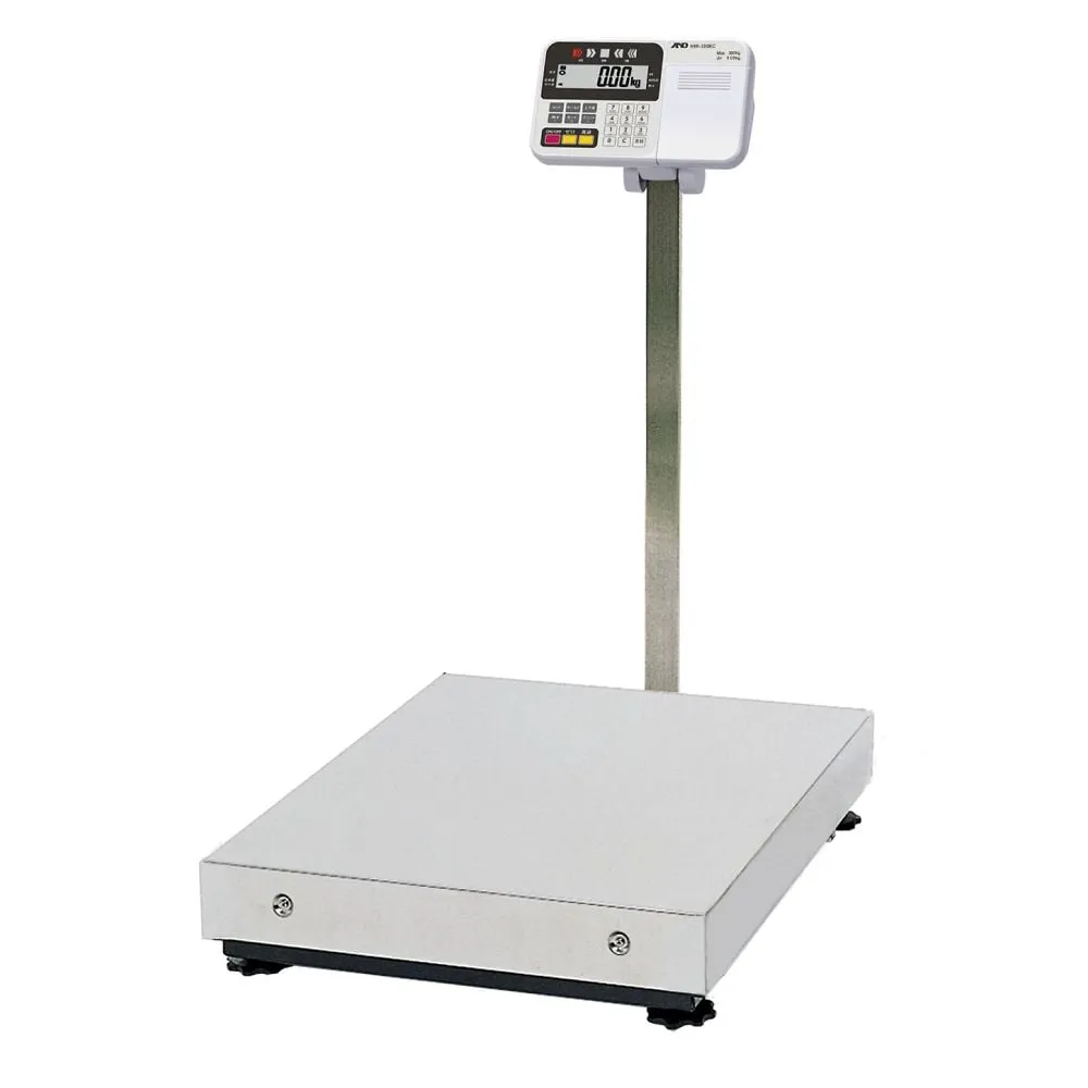 62-7020-36　大型数字刻度HW-C系列重量:300 kg 低显示:0.05 kg　HW-300KC