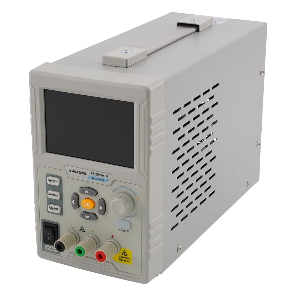 4-2690-01　DC稳定电源0至30 V /0至5 A　PS30V5A10