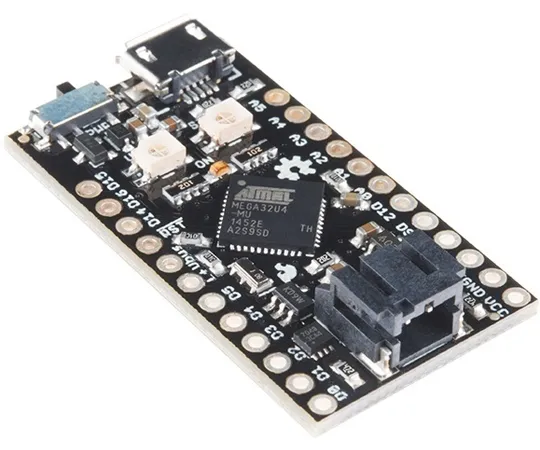 67-0422-15　Qduino Mini - Arduino Dev Board　DEV-13614