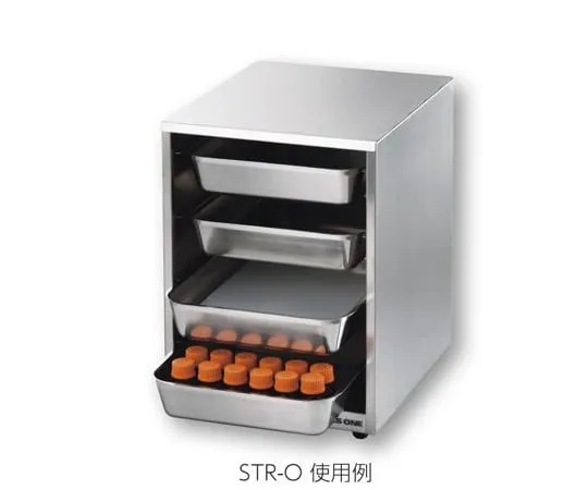 2-821-01　不锈钢托盘架开启式　STR-O