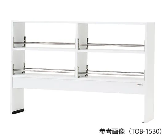 3-5848-11　试剂架 (双面) 900 x 300 x 1000 mm　TOB-930