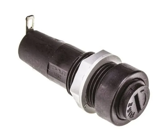 63-2998-63　RS PRO10A手动盖板安装保险丝支架用于5×20 mm保险丝，PC 1　563-784