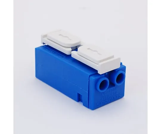 63-3043-50　Screwless Terminal Block 1-pole 4-wire blue　ML-3000-4P-BL