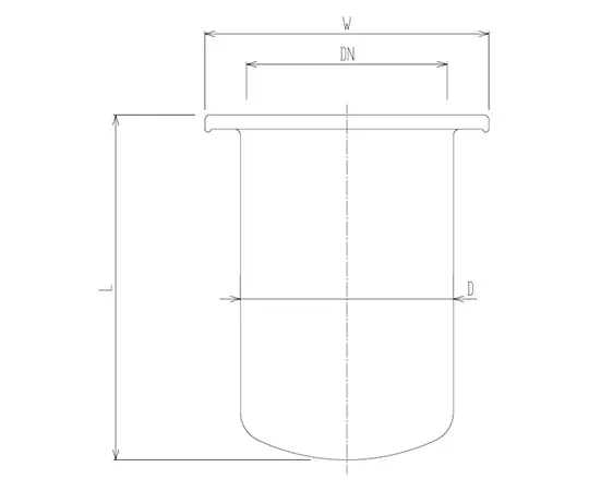 64-5087-85　石英半圆可分离反应器300 mL　1230-300