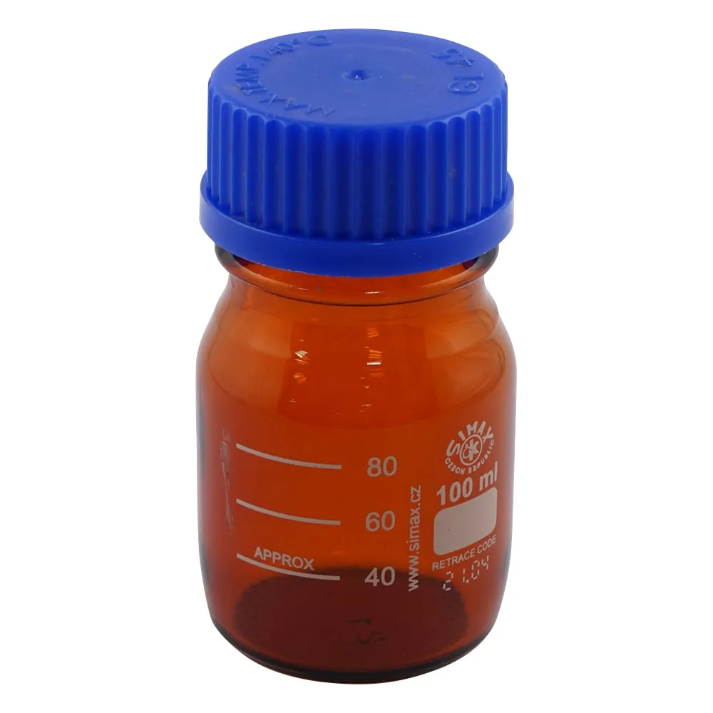 3-6006-01　螺口中瓶 (浓淡) 100mL　2070H/100