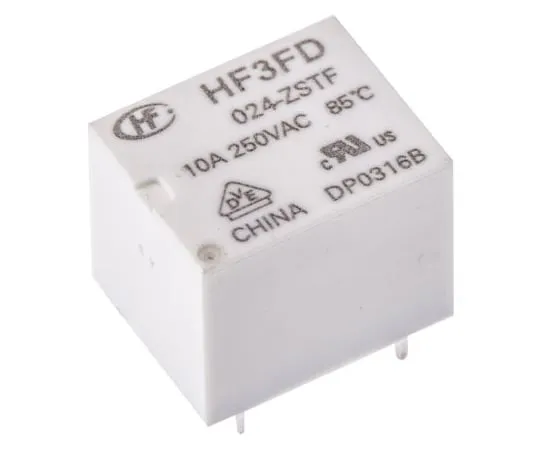 63-4631-93　RS PRO,24V直流线圈非锁定继电器SPDT,10A开关电流PCB单极安装　476-618