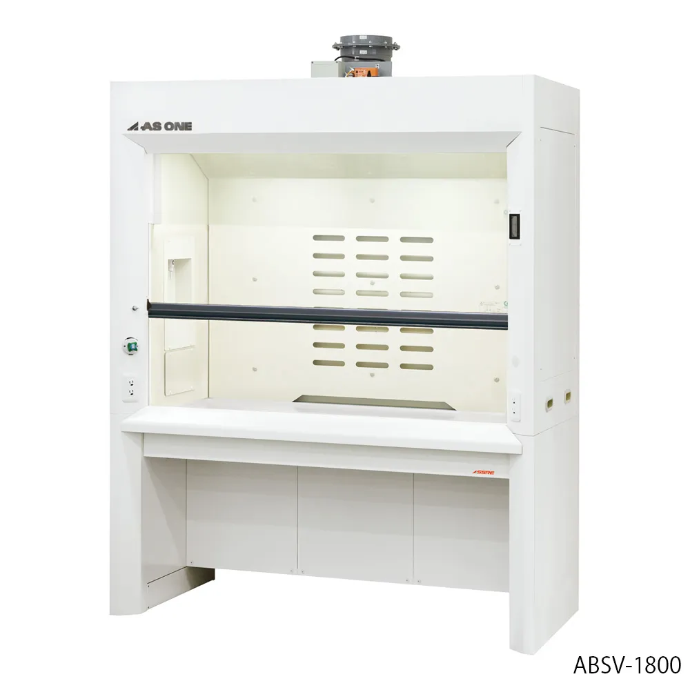 3-8054-21　Fume Hood (Variable Air Volume VAV Type) Deep 1200 x 980 x 2250 mm　ABDV-1200