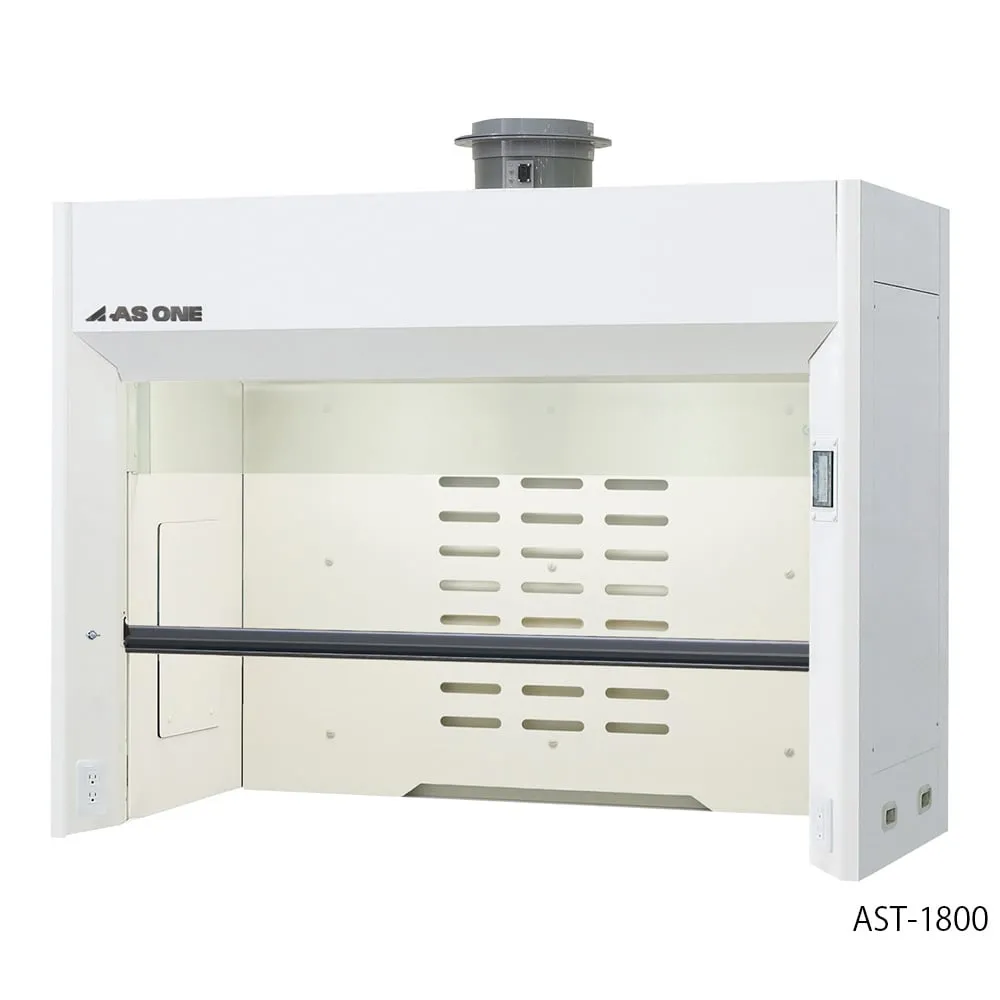 3-3907-21　Fume Hood (Tabletop Type) Standard 1200 x 750 x 1400 mm　AST-1200