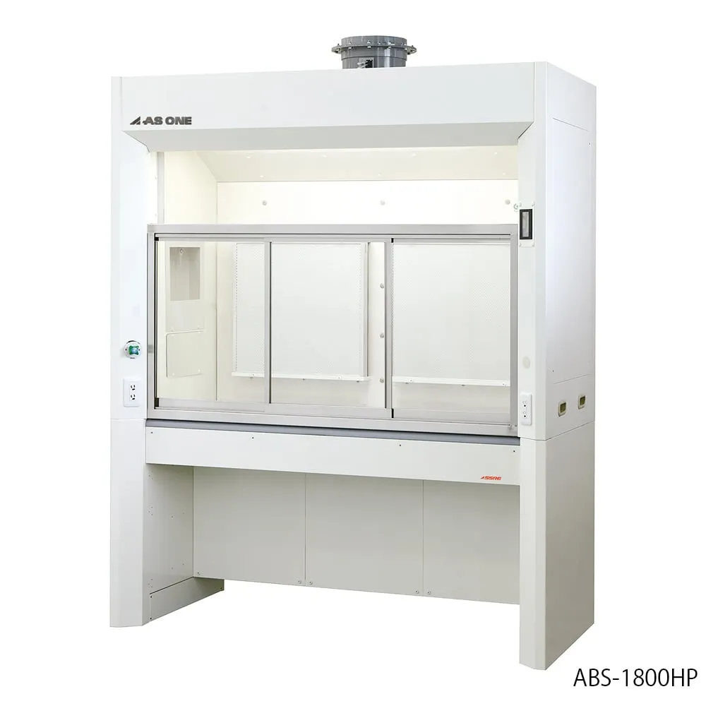 4-1184-21　Fume Hood (HEPA Filter Built-in Type) Standard 1200 x 830 x 2250 mm　ABS-1200HP