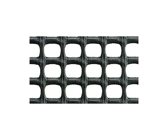 64-4313-45　Trical Net Industrial PP SN -24 Black Pitch 10 mm x 10 mm Width 1 m x Length 1 m