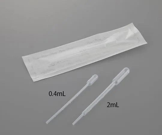 4-2049-01　消毒保洁滴管 ( 立包装) 0.4 mL　P31208