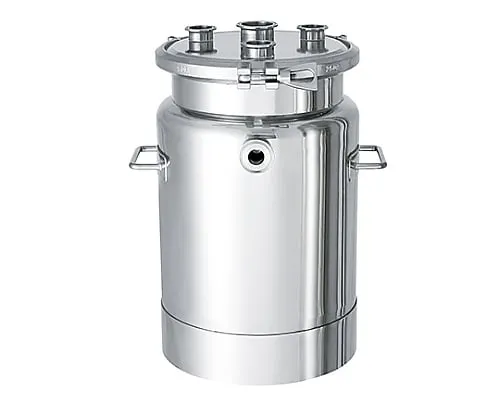 61-0752-02　外套式铁箍开放式不锈钢加压容器10L　PCN-F-J-10