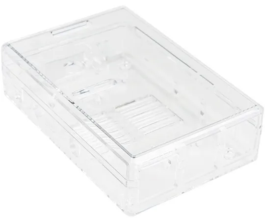 67-0425-28　［Discontinued］Raspberry Pi 3 + Camera Enclosure - Clear　PRT-14025