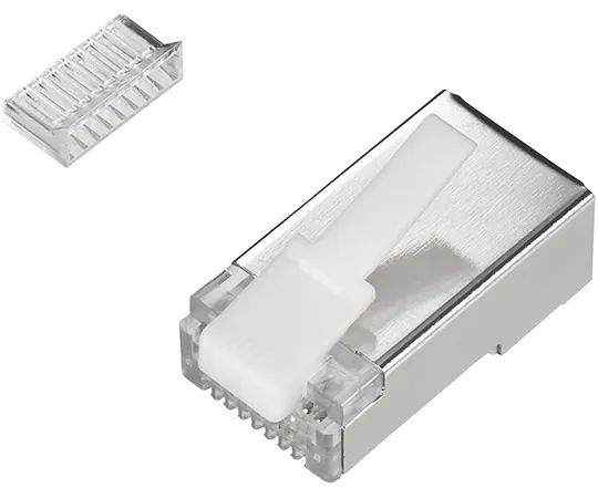 65-3416-80　［Discontinued］STP type Cat5e-compatible LAN connector with non-breakable claws　BLAC5ESTP10