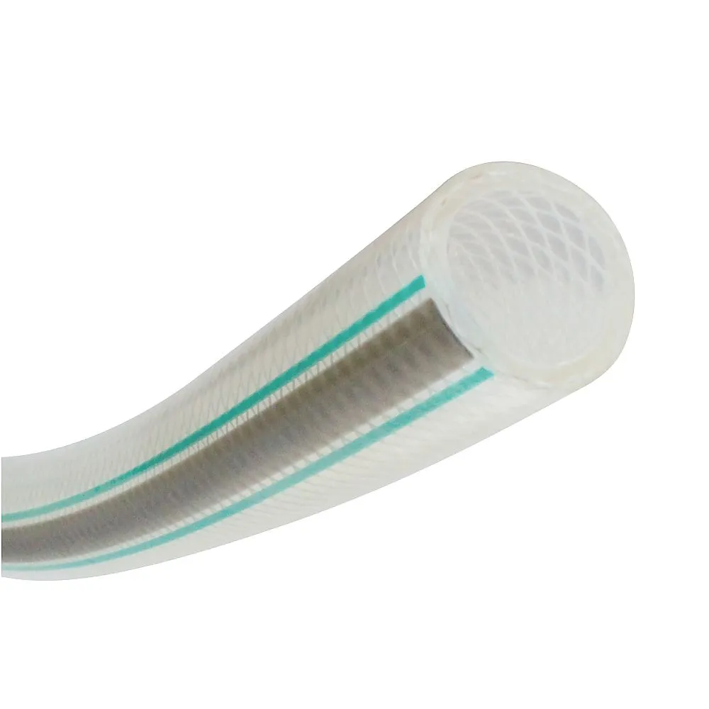 1-2894-03-01　Chemical-Resistant/Solvent/Food Fluorine Hose TOYOFUSSO(R) Inner Diameter 15 mm x Outer Diameter 22 mm Length 1 m　FF-15-1