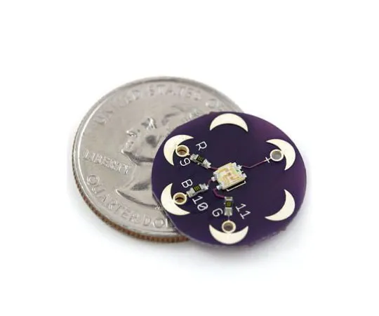 63-3140-40　LilyPad Tri-Color LED　DEV-08467