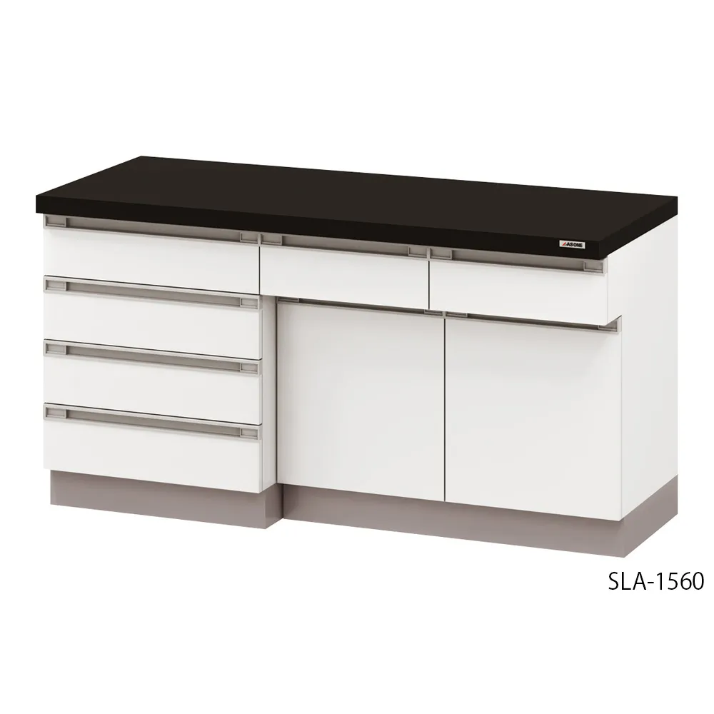 4-5563-01　Side Laboratory Table (Wooden Type, With Mark) 1200 x 600 x 800 mm　SLA-1260
