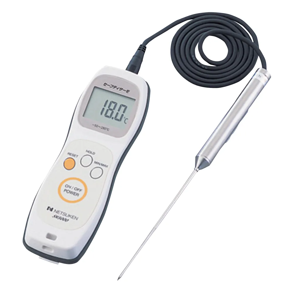 2-7224-01-20　防水数字温度计 (SafetyThermo) 主机+带校准证书的标准传感器　SN-3000ｾｯﾄ