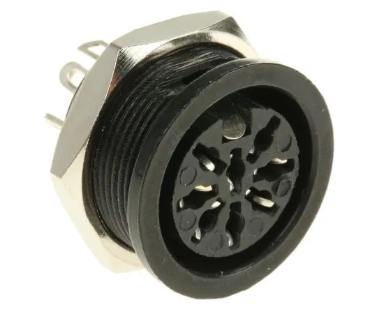 63-4634-40　RS PRO 8极顶插座，4A, 100 V ac　491-140