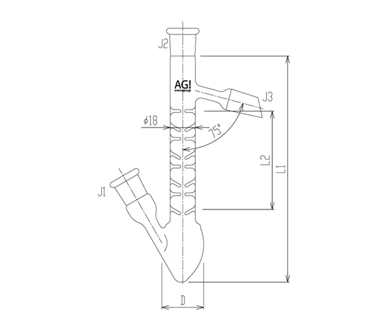 65-1838-77　半微型血压管分解器10 mL　2742-10-1M