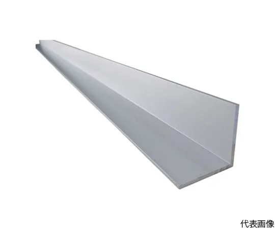 64-5001-64　Aluminum Equilateral Angle 50x50x3.0 Silver 4 m　FA119S