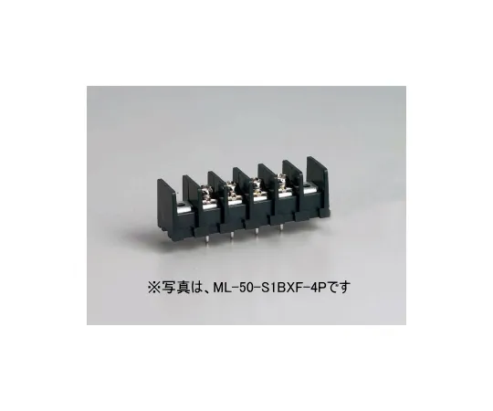 63-3129-58　Penetrating Terminal Block 2 Screws with 250 V -15 A square washers for printed circuit boards　ML-50-S1BXF-2P