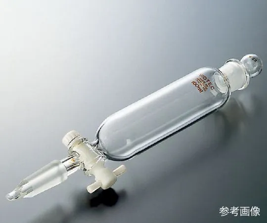 3-9617-01　圆筒形分离漏斗 (聚四氟乙烯 (R) ) 50mL普通滑动　2145/01/01