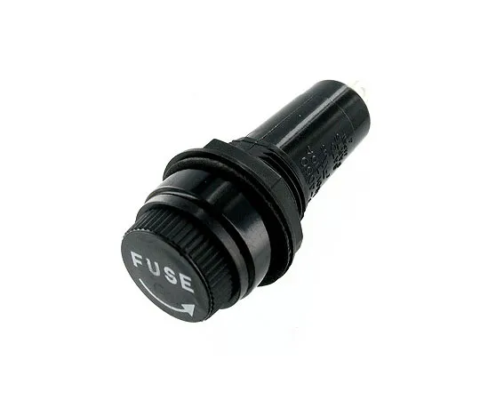 63-3057-72　F    Holder Anti-shock cap height: 6 mm 250 V -10 A Suitable size: phi 6.4 x 30 mm　F-4000-B