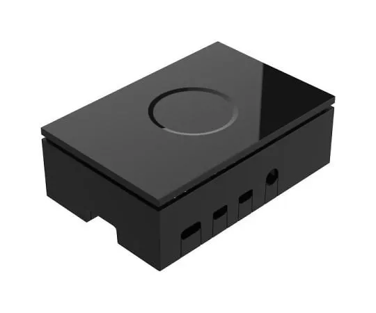 64-5643-66　Raspberry Pi 4 Model B Case (Black)　ASM-1900136-21