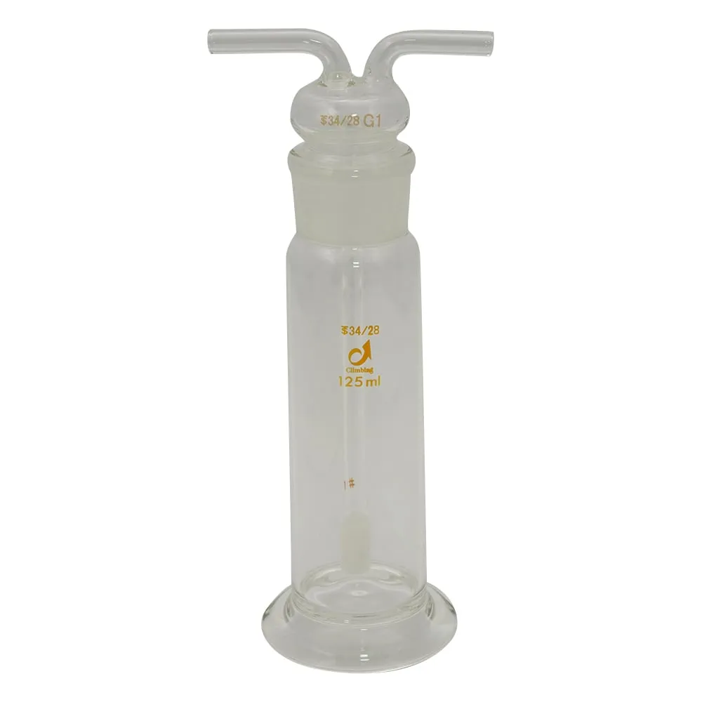 1-9543-01　气体洗涤瓶 (带棒状过滤器) 125mL　CL0456-01-10