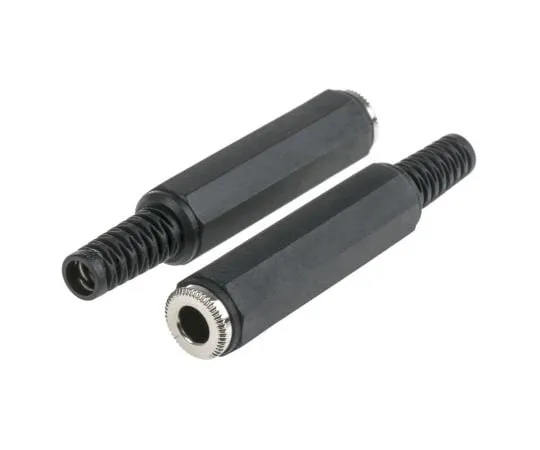 63-4610-36　RS PRO 6.35 mm电缆安装立体插孔插座，3极　392-598