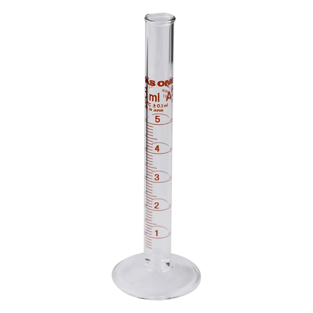 1-8561-01-20　Graduated Cylinder 5 mL with Calibration Certificate