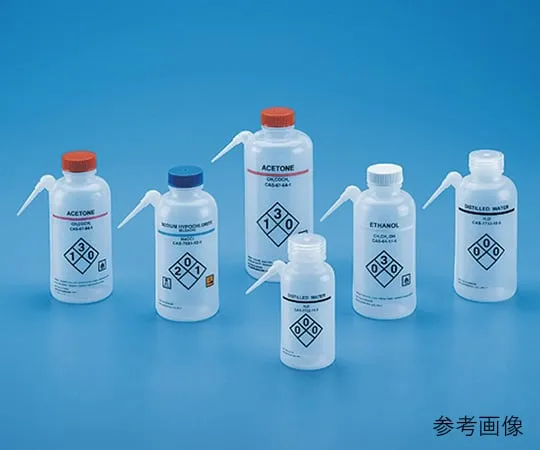 62-2932-80　化学鉴定洗瓶侧注入口LDPE 500 mL 562200　562200