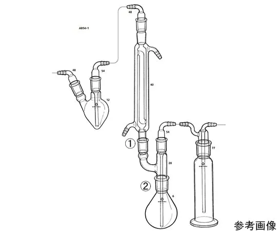 64-1063-73　朗肯反应蒸馏仪　AB54-1
