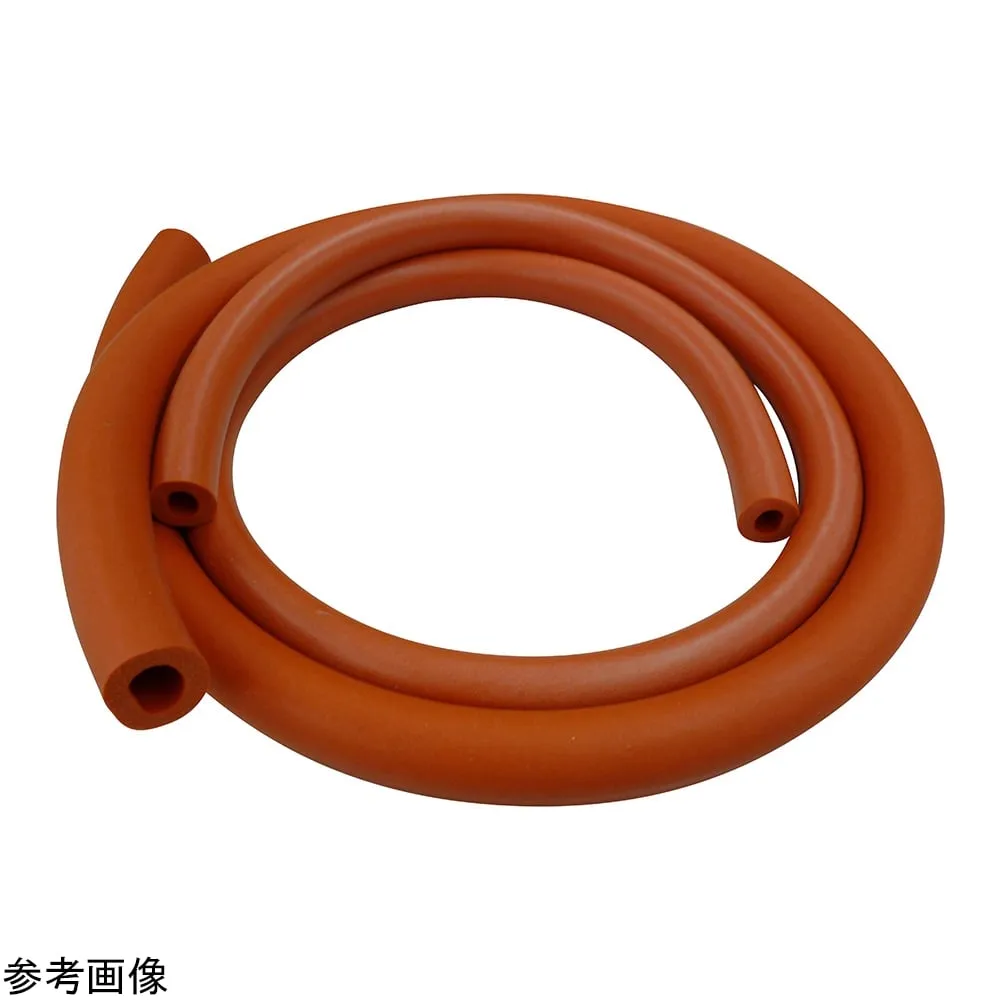 4-3500-01　Silicone Sponge Tube Phi 5 x Phi 15 mm