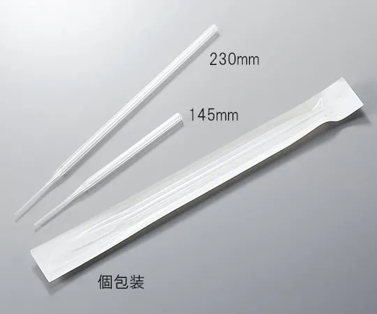 3-6651-01　塑胶巴斯德管145公厘散装包装　P145-B
