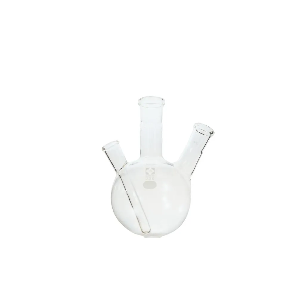 61-4419-54　温度计300mL用带封闭管的SPC 2颈圆底瓶　031120-24300