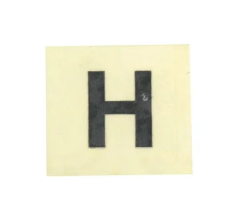 61-7397-98 字符印章黑色H 15毫米 CL15B-H