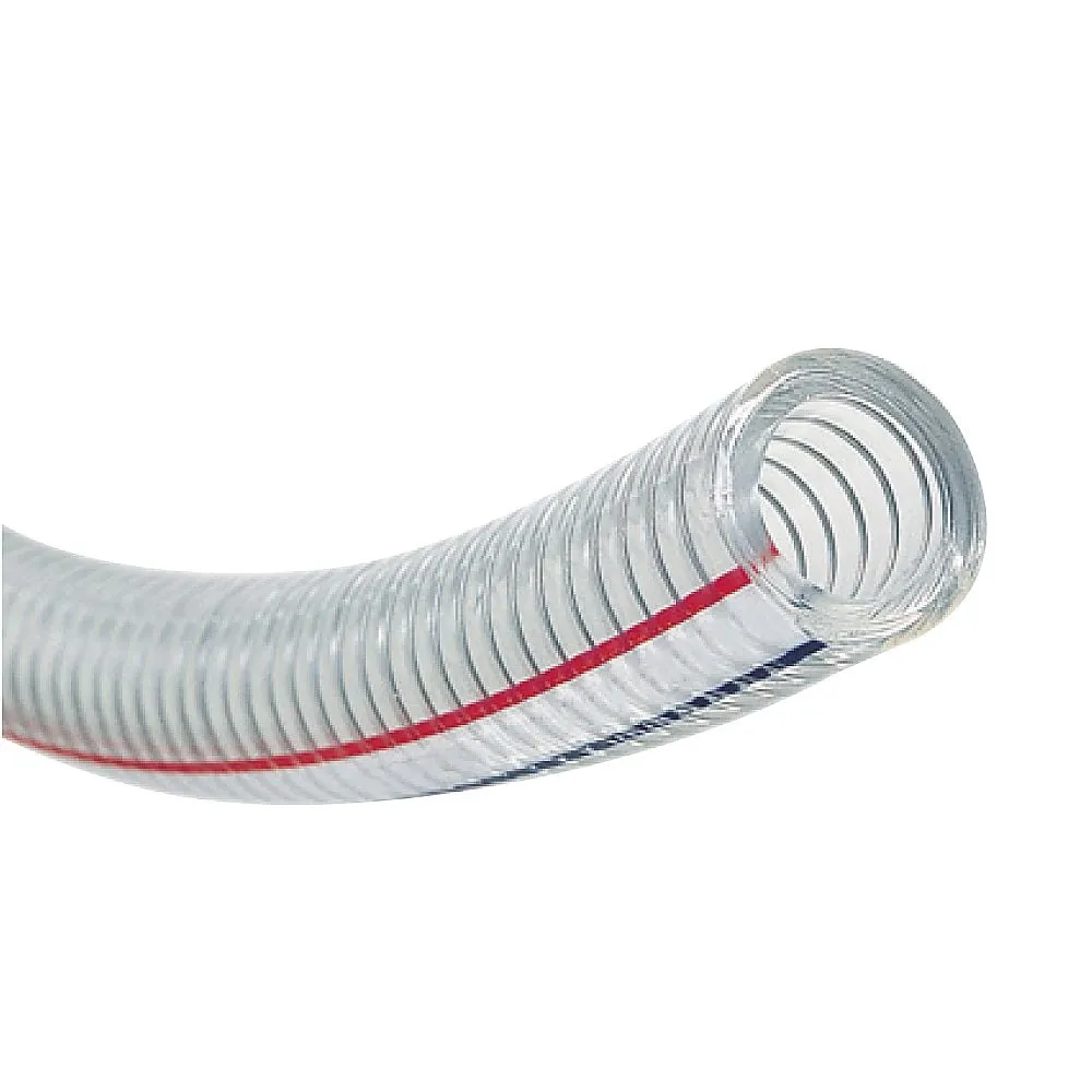1-1720-07-01 Pressure Hose for water, oil, chemicals, and air (for plant equipment and mechanical piping) TOYOSPRING Hose Inner diameter 25.0 mm x Outer diameter 33.0 mm Length 1 m TS-25-1