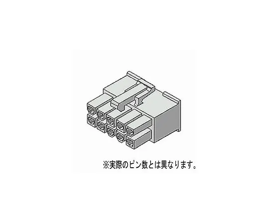 63-3134-19　4.2毫米间距新款迷 飞度收纳箱2号 (10件)　5557-02R-210