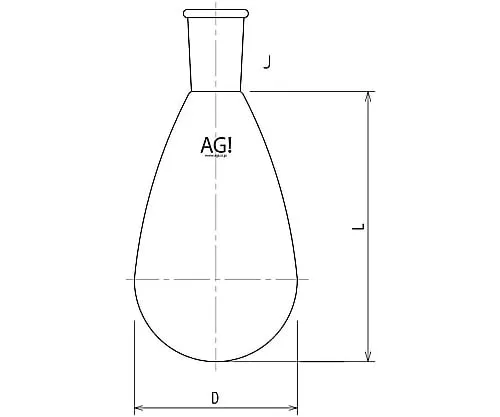 61-3625-65　旋转茄子蒸锅200mL 24/40　3216-200-4L
