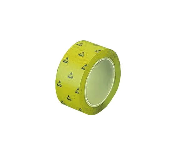 1-4808-61 ASPURE ESD PET线磁带N黄色50 mm x 33 m 5卷曲