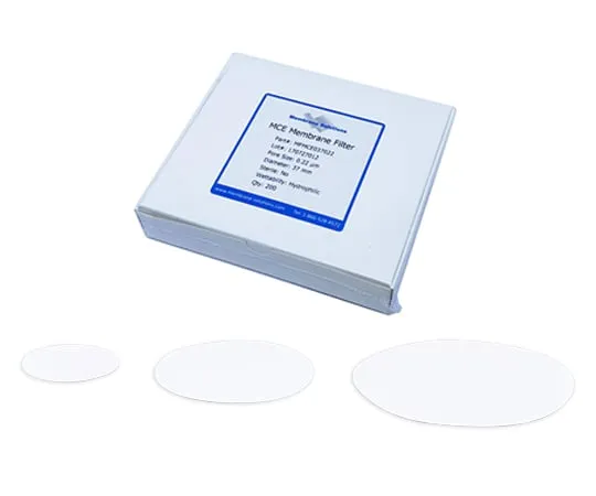 2-838-02　［已停用］膜过滤器 (纤维素混合酯) 0.8μm xΦ25mm 200片025080MFMCE　025-MFMCE080