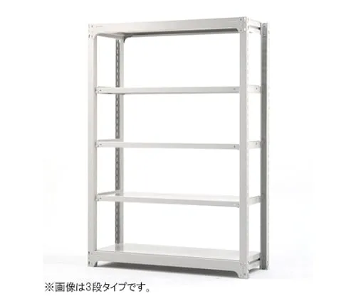 61-9210-11　中等重量BLRack 300kg/型，H 1500mm x W 900mm x D 480mm,5个架子，白色灰色　MBL-53S5-SW