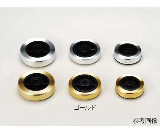 63-3064-38　带螺钉的TC型橡胶脚 (4个) 带铝盖的金　TC2G