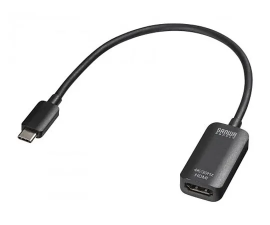 67-7861-02　［Discontinued］USB Type C to HDMI Adapter (4 K/30 Hz)　AD-ALCHD02