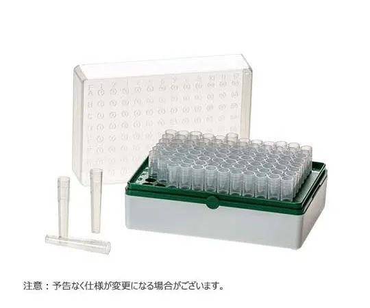 65-3847-30　BIOTUBE (TM) Rack, Green with Single Tube, 10 pcs　T100-1G