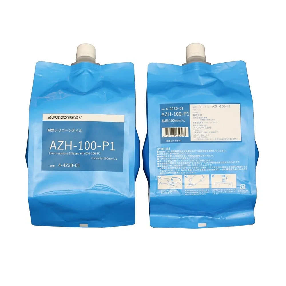 4-4230-01　耐热硅油 (袋型) 1kg　AZH-100-P1