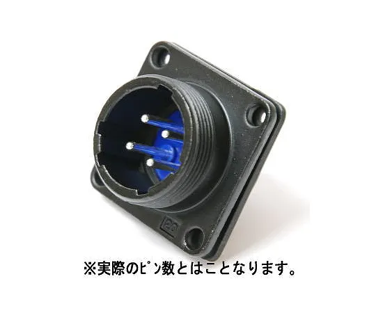 63-3096-62　NJW Receptacle Waterproof (shell: φ 16, 3 poles)　NJW163RM