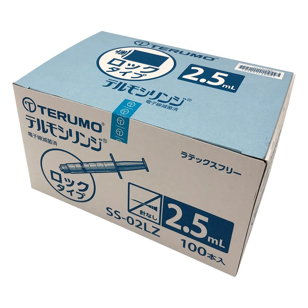 1-4910-01　注射器锁2.5mL100　SS-02LZ